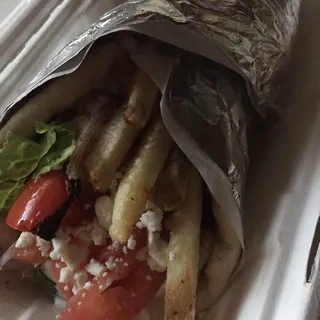 VEGETARIAN SOUVLAKI