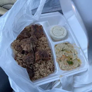 Spicy Chicken on Rice