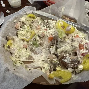 Chicken No Stars Gyro