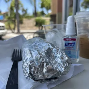 outside, burritos and wraps