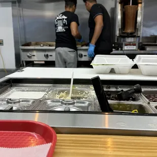 Grilled and toppings