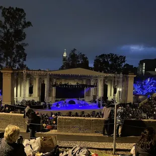 View from the lawn (general admission)