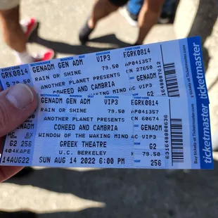Coheed &amp; Cambria tickets.