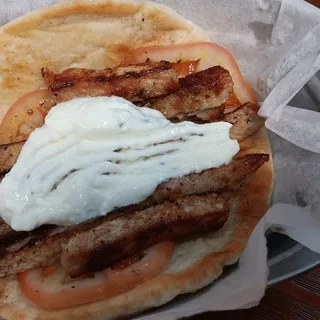 Souvlaki Gyro Sandwich