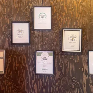 Recognition and accolades the restaurant has received in the past