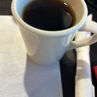 Always down for a good cup of coffee.