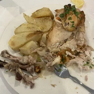 Chicken with potatoes