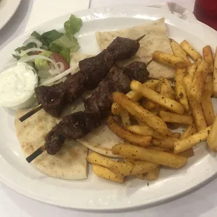 Lamb Souvlaki Pita