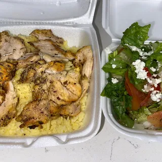 Chicken Kabob Plate