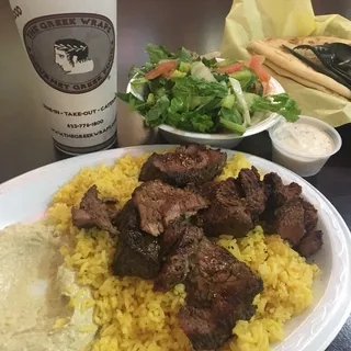 Steak Kabob Plate