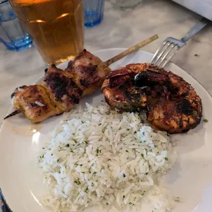 Prawns Chicken and Rice!