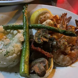 Grilled shrimp