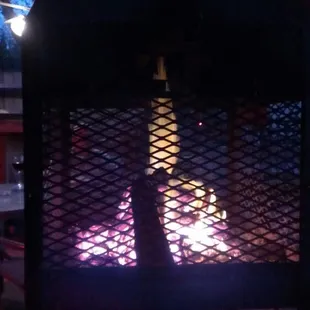 Patio life....the fire is nice