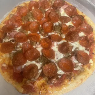 Gourmet Meat Pizza