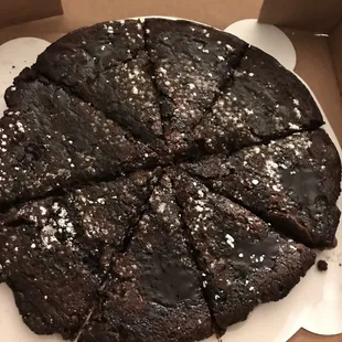 Cookie brownie - meant for sharing but I won't judge.