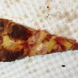 So much crust, so little toppings. :(