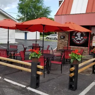 Come check out the new beer garden at Greek&apos;s!