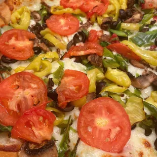 Garden Supreme Pizza