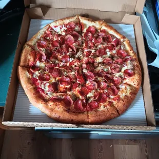 Meat pizza