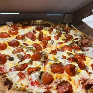 Pepperoni Sausage Pizza