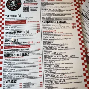 menu, sushi and sashimi