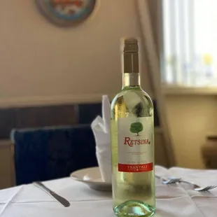 Retsina, a unique pine flavored wine.