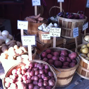 Potatoes and onions!
