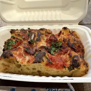 Marinara focaccia