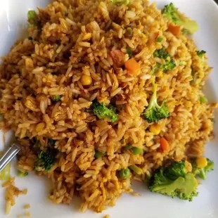 Garlic fried rice very good