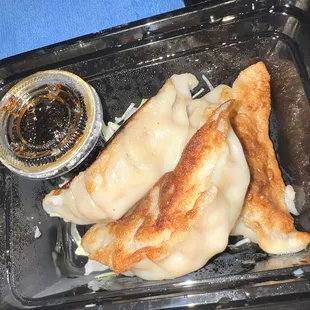 4 Piece Pan Fried Dumplings