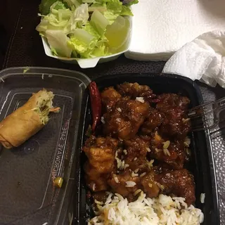 Orange Chicken Lunch Special