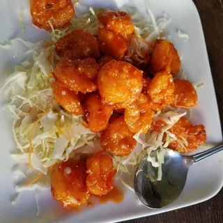 Sweet and Pungent Shrimp Lunch
