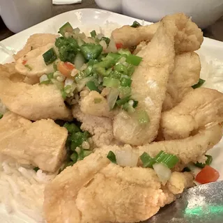 Salt and Pepper Calamari Lunch