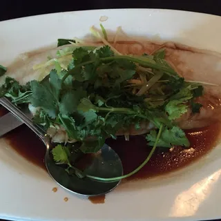 Steamed Filet of Sole Lunch