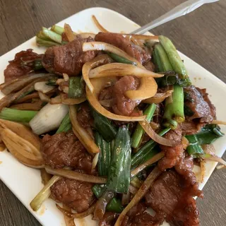 Mongolian Beef Lunch