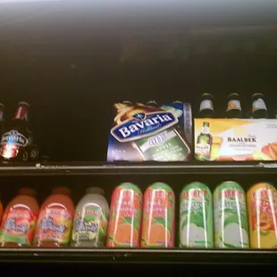 Non-alcoholic beers.