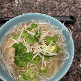 PHO KIT with chicken.