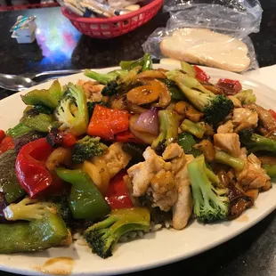 Chicken stir fry