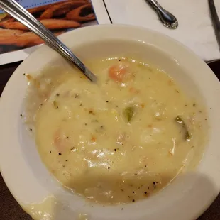 Clam chowder