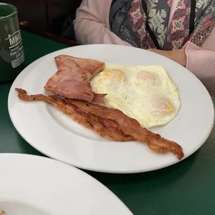Eggs and bacon