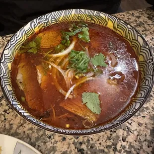 a bowl of soup