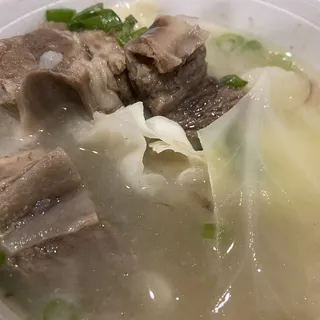 Beef Ribs Nilaga Soup