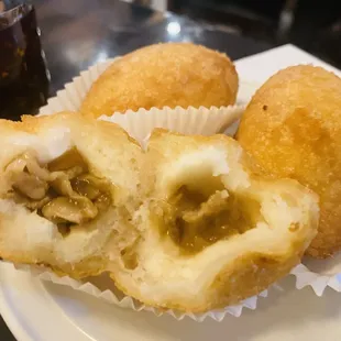 Deep Fried Pork Dumplings