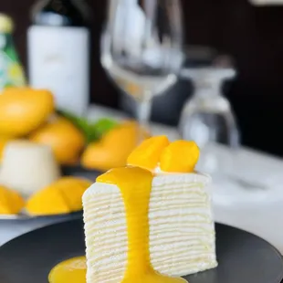 2024 Summer dessert special - Mango Crepe Cake