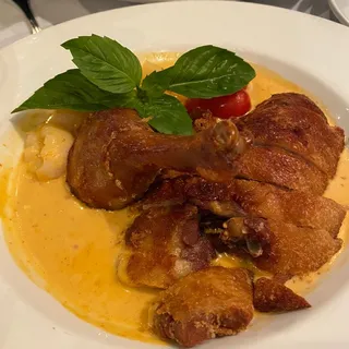 Roasted Duck With Curry Sauce