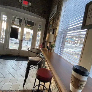 a view of a coffee shop