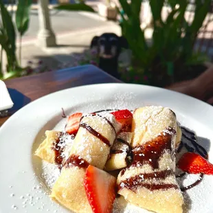 Strawberry Crepes