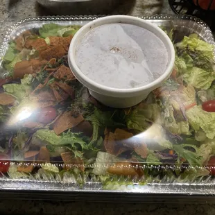 salads, food
