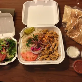 Chicken Shawarma Dinner