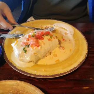 New Mexican Frito Pie Burrito